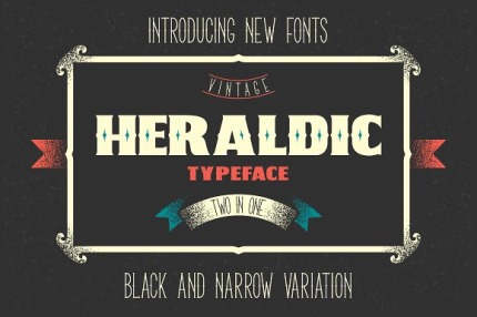 Kit Graphique #74653 Heraldic Font Divers Modles Web - Logo template Preview