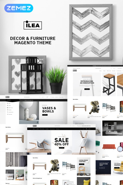 Kit Graphique #74712 Furniture Decor Divers Modles Web - Logo template Preview