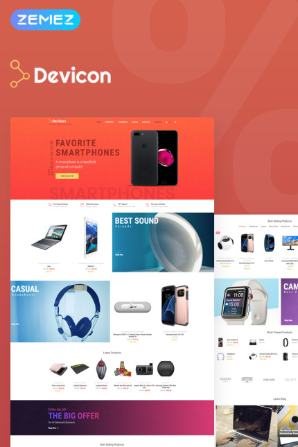 Kit Graphique #74772 Electronics Store Divers Modles Web - Logo template Preview
