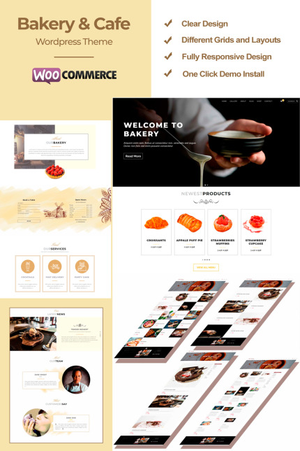 Kit Graphique #74831 Bakery Cakery Divers Modles Web - Logo template Preview