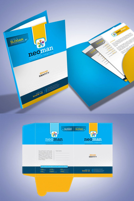 Kit Graphique #74870 Presentation Dossier Divers Modles Web - Logo template Preview