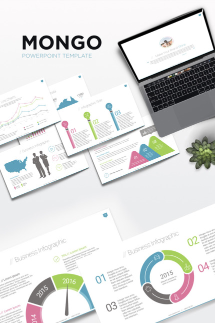 Kit Graphique #74977 Powerpoint Template Divers Modles Web - Logo template Preview