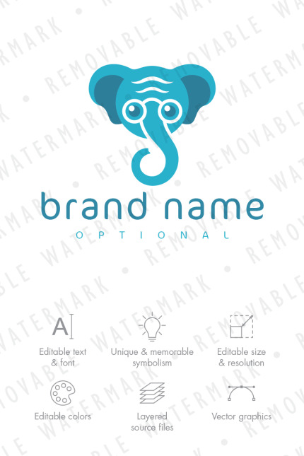 Kit Graphique #75096 Elephant Sage Divers Modles Web - Logo template Preview