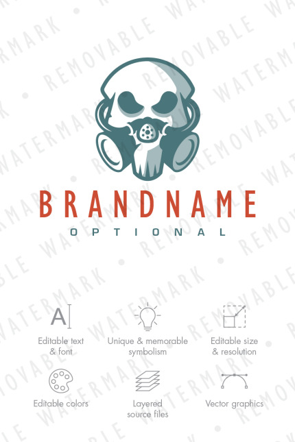 Kit Graphique #75101 Danger Gas Divers Modles Web - Logo template Preview