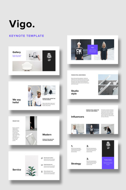 Kit Graphique #75223 Keynote Template Divers Modles Web - Logo template Preview