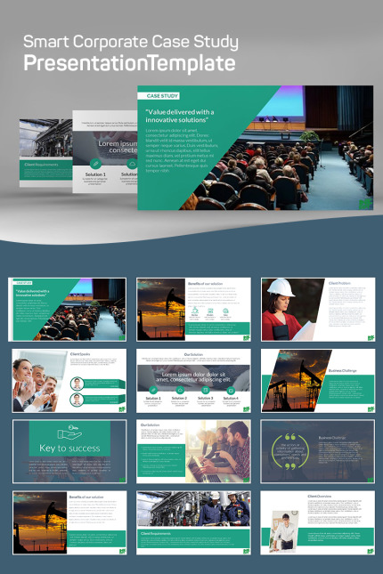 Kit Graphique #75320 Case Study Divers Modles Web - Logo template Preview