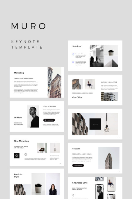 Kit Graphique #75329 Keynote Template Divers Modles Web - Logo template Preview