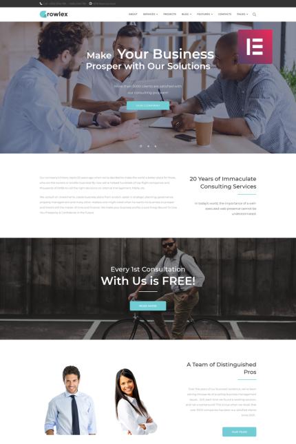 Kit Graphique #75408 Business Consulting Divers Modles Web - Logo template Preview
