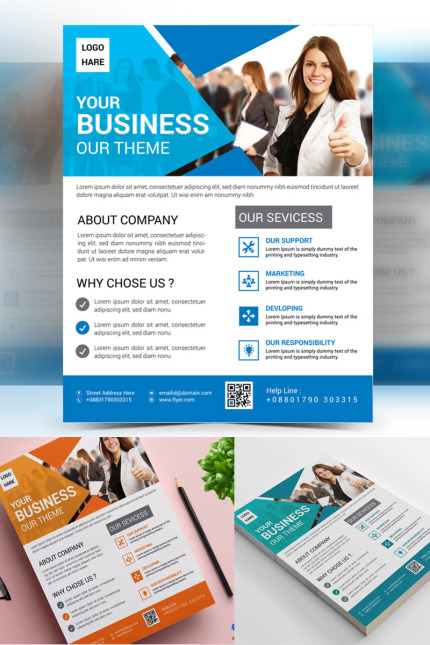 Kit Graphique #75478 Prospectus Bundle Divers Modles Web - Logo template Preview