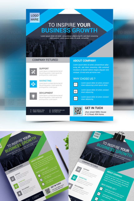 Kit Graphique #75479 Prospectus Bundle Divers Modles Web - Logo template Preview