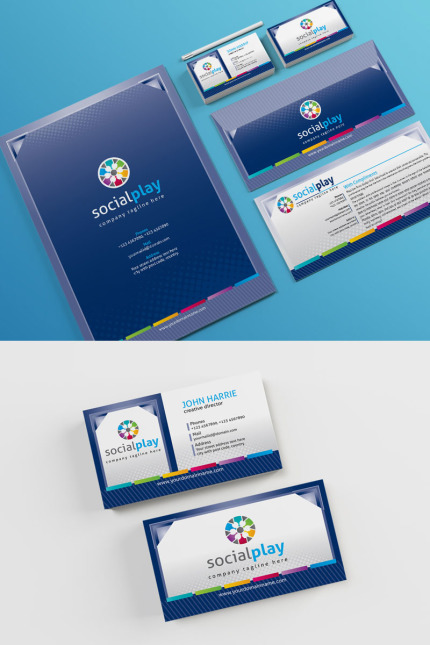Kit Graphique #75505 Branding Identity Divers Modles Web - Logo template Preview
