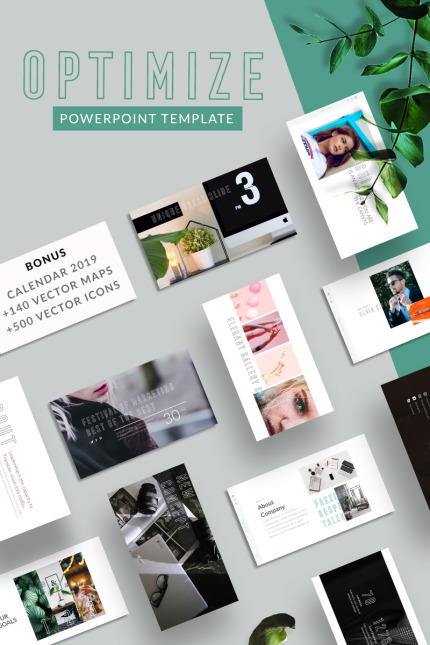 Kit Graphique #75524 Powerpoint Business Divers Modles Web - Logo template Preview