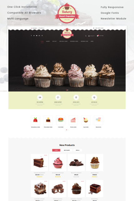 Kit Graphique #75571 Coffee Bakery Divers Modles Web - Logo template Preview