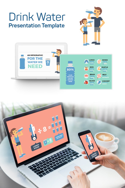 Kit Graphique #75632 Drinking Eau Divers Modles Web - Logo template Preview