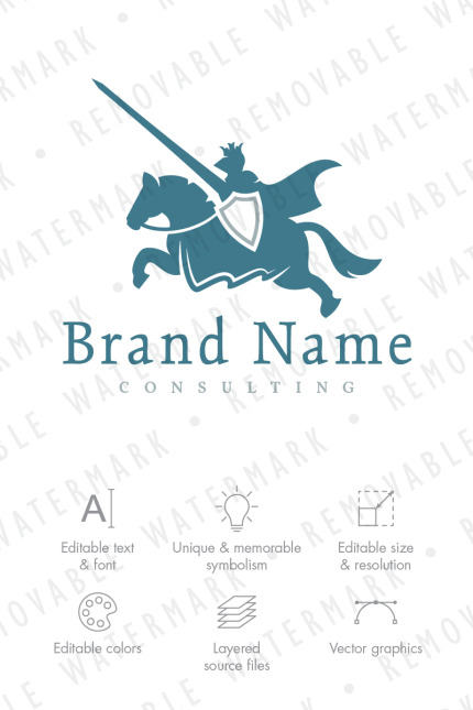 Kit Graphique #75661 Consulting Knight Divers Modles Web - Logo template Preview