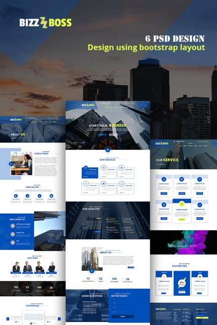 Kit Graphique #75701 Business Website Divers Modles Web - Logo template Preview