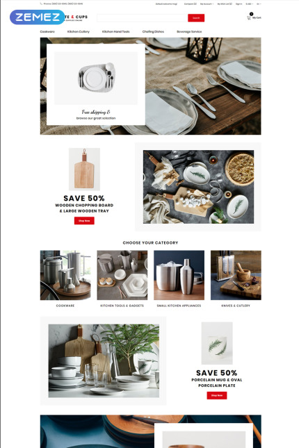 Kit Graphique #75703 Ecommerce Cuisine Divers Modles Web - Logo template Preview