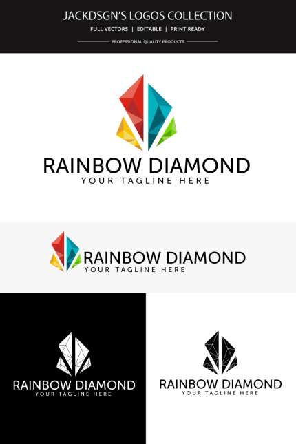 Kit Graphique #75725 Rainbow Moderne Divers Modles Web - Logo template Preview