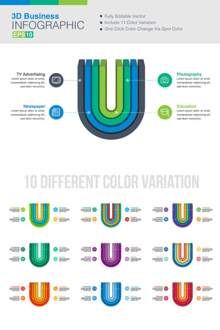 Kit Graphique #75787 Infographic Infographics Divers Modles Web - Logo template Preview