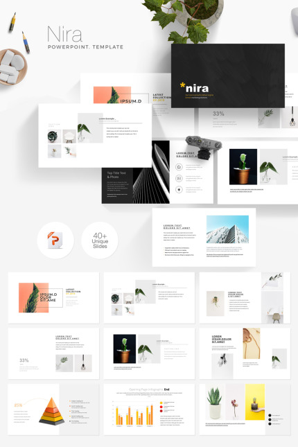 Kit Graphique #75926 Modern Powerpoint Divers Modles Web - Logo template Preview