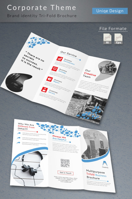 Kit Graphique #75945 A4 Publicit Divers Modles Web - Logo template Preview
