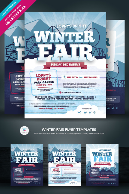 Kit Graphique #76128 Winter Juste Divers Modles Web - Logo template Preview