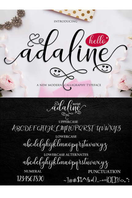 Kit Graphique #76197 Font Script Divers Modles Web - Logo template Preview
