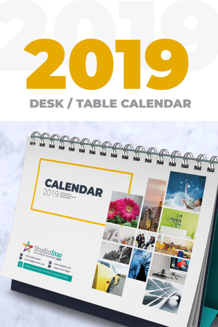 Kit Graphique #76205 2019 Calendar Divers Modles Web - Logo template Preview