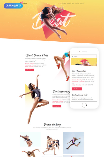 Kit Graphique #76284 Dance Studio Divers Modles Web - Logo template Preview