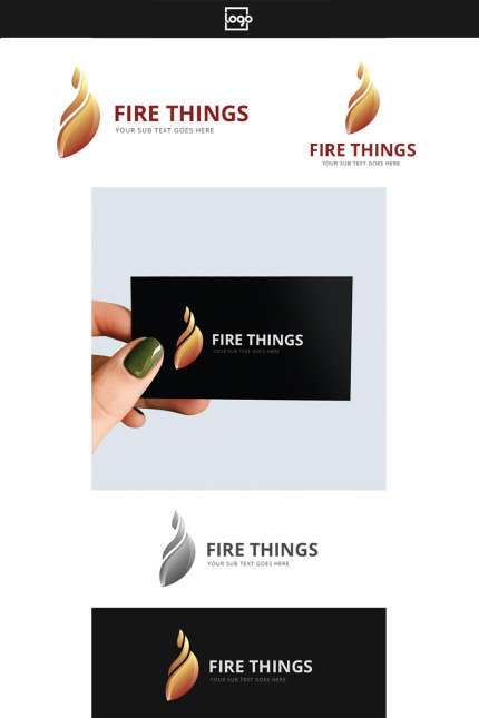 Kit Graphique #76388 Fire Choses Divers Modles Web - Logo template Preview
