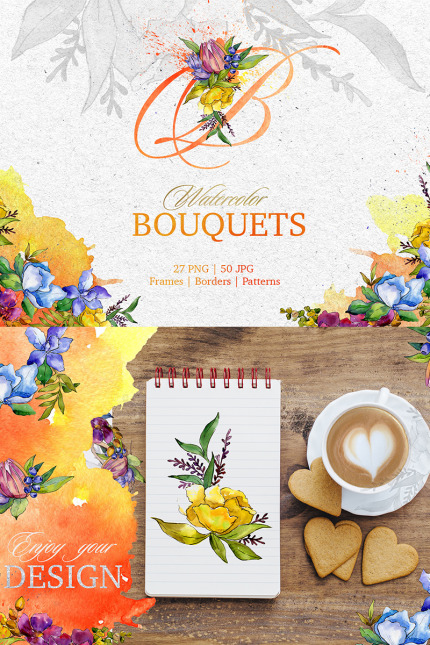 Kit Graphique #76429 Magic Bouquet Divers Modles Web - Logo template Preview