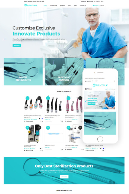 Kit Graphique #76444 Company Dentist Divers Modles Web - Logo template Preview