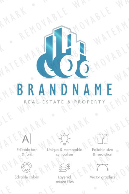 Kit Graphique #76488 Town Construction Divers Modles Web - Logo template Preview