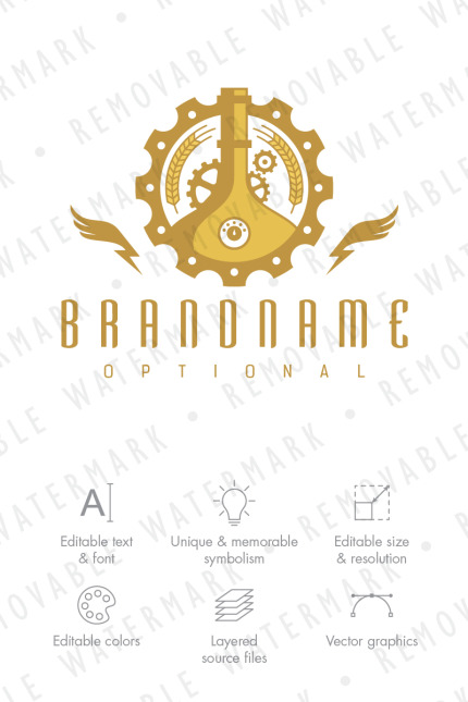 Kit Graphique #76493 Artistic Industriel Divers Modles Web - Logo template Preview