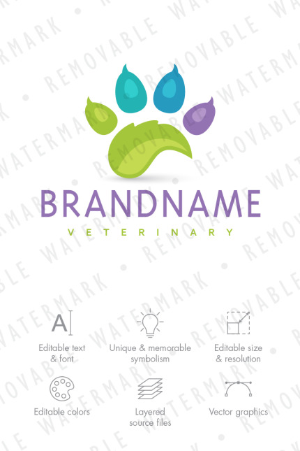 Kit Graphique #76517 Animal Vert Divers Modles Web - Logo template Preview