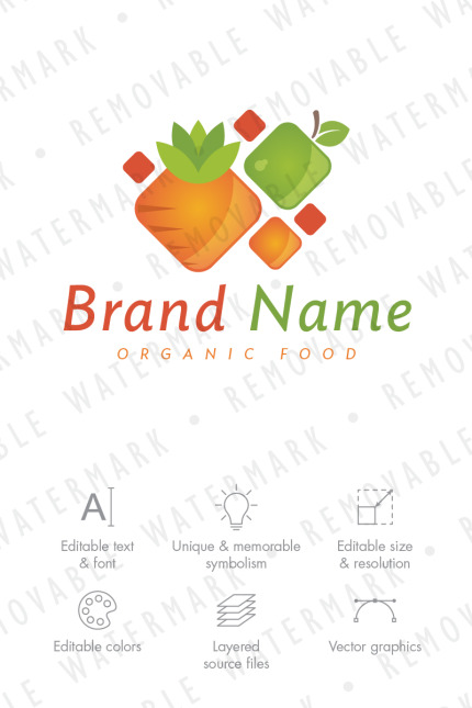 Kit Graphique #76522 Food Boire Divers Modles Web - Logo template Preview