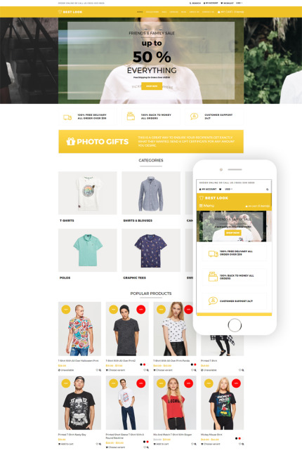 Kit Graphique #76560 Clothes Ecommerce Divers Modles Web - Logo template Preview