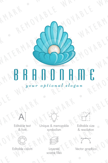 Kit Graphique #76584 Water Jewel Divers Modles Web - Logo template Preview