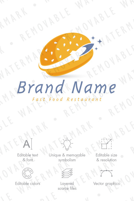 Kit Graphique #76588 Food Fuse Divers Modles Web - Logo template Preview