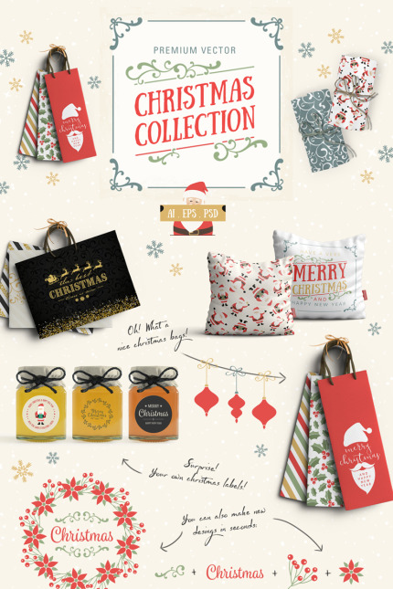 Kit Graphique #76599 Christmas Card Divers Modles Web - Logo template Preview