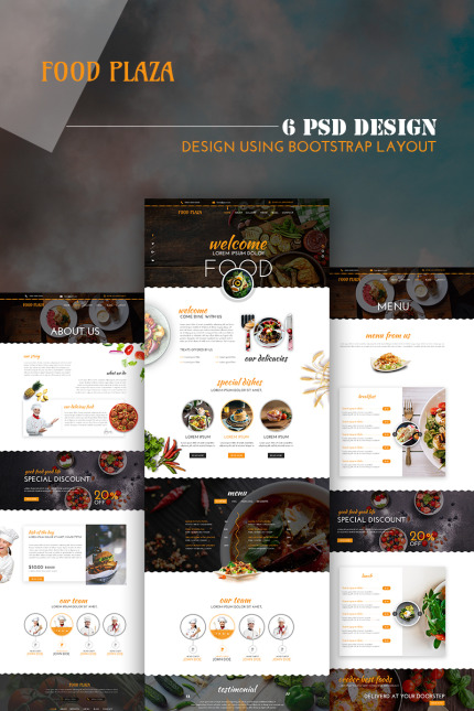 Kit Graphique #76652 Food Foodies Divers Modles Web - Logo template Preview