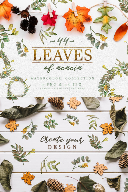 Kit Graphique #76789 Leaves De Divers Modles Web - Logo template Preview