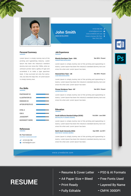 Kit Graphique #76828 A4 Clean Divers Modles Web - Logo template Preview