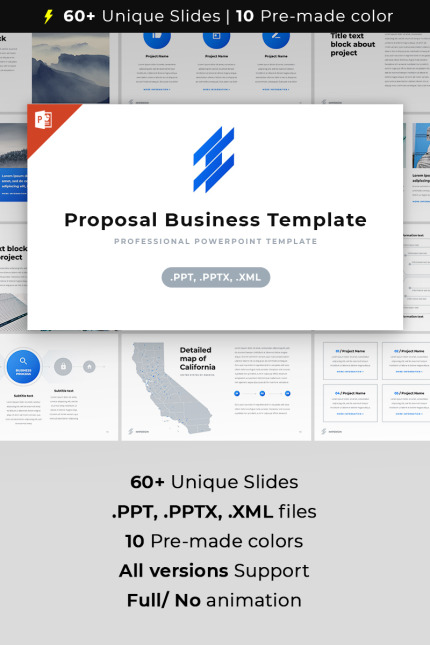 Kit Graphique #76845 Proposal Multipurposal Divers Modles Web - Logo template Preview