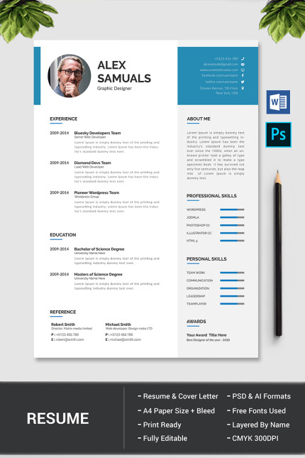 Kit Graphique #76970 A4 Propre Divers Modles Web - Logo template Preview