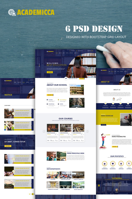 Kit Graphique #76973 Education School Divers Modles Web - Logo template Preview