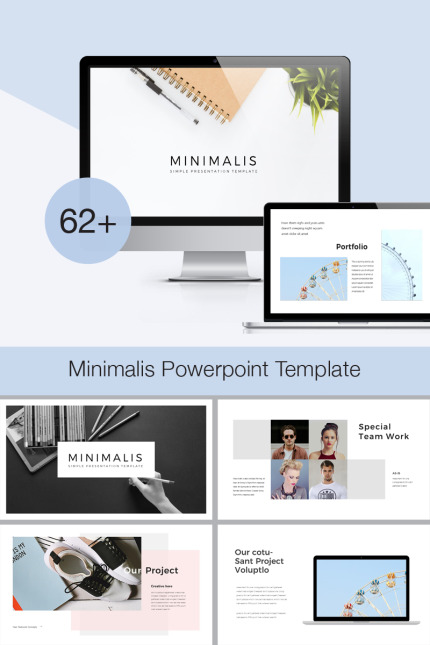 Kit Graphique #77033 Minimalis Portfolio Divers Modles Web - Logo template Preview