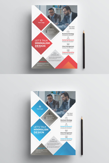 Kit Graphique #77046 Flyer Entreprise Divers Modles Web - Logo template Preview
