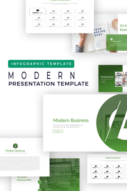 Kit Graphique #77067 Green Propre Divers Modles Web - Logo template Preview