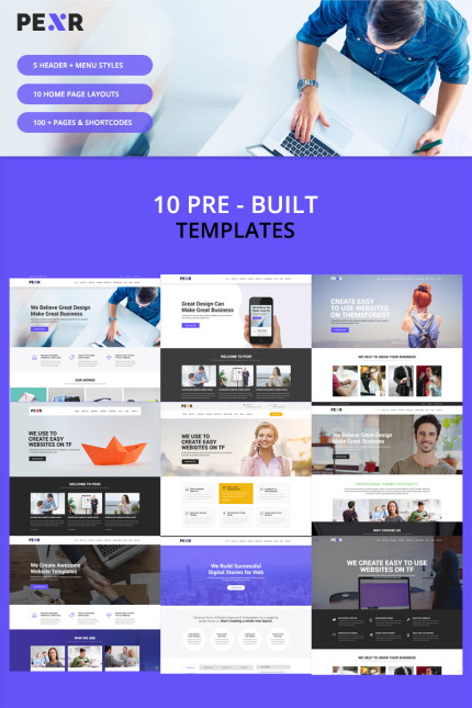 Kit Graphique #77069 Bootstrap Polyvalent Divers Modles Web - Logo template Preview